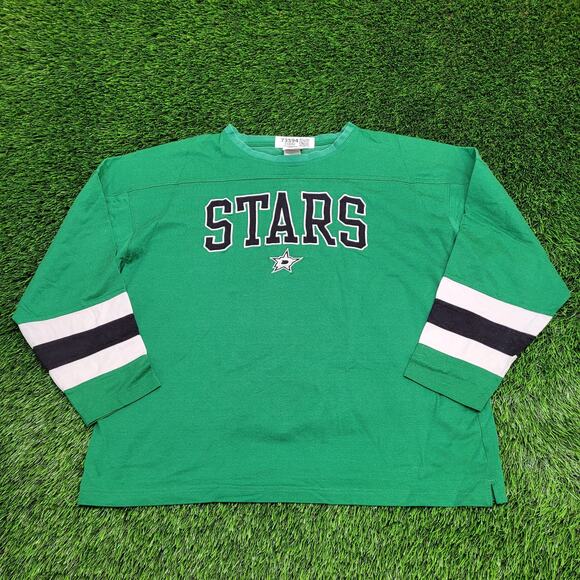 Vintage Dallas-Stars Shirt Womens 2XL 25x26 Y2K - Picture 1 of 14